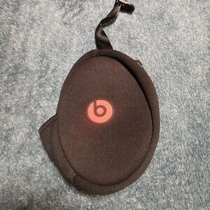 BEATS Headphone Carrying Case Soft Zip Up Travel Pouch With Strap